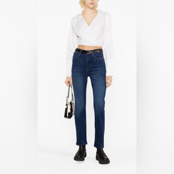 Le Super High Straight Frame Denim - Picture 1 of 5